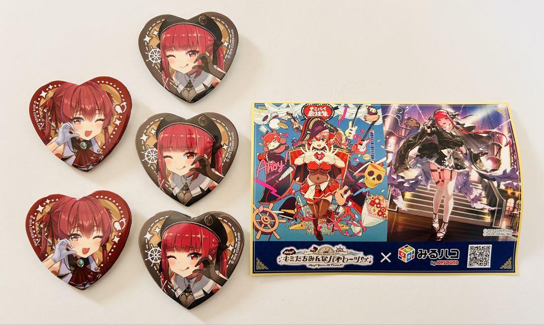 宝鐘マリン1stライブ 缶バッジ