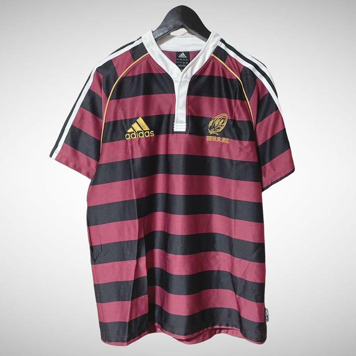 adidas 早稲田大学 ラグビーシャツ ユニフォーム レッド