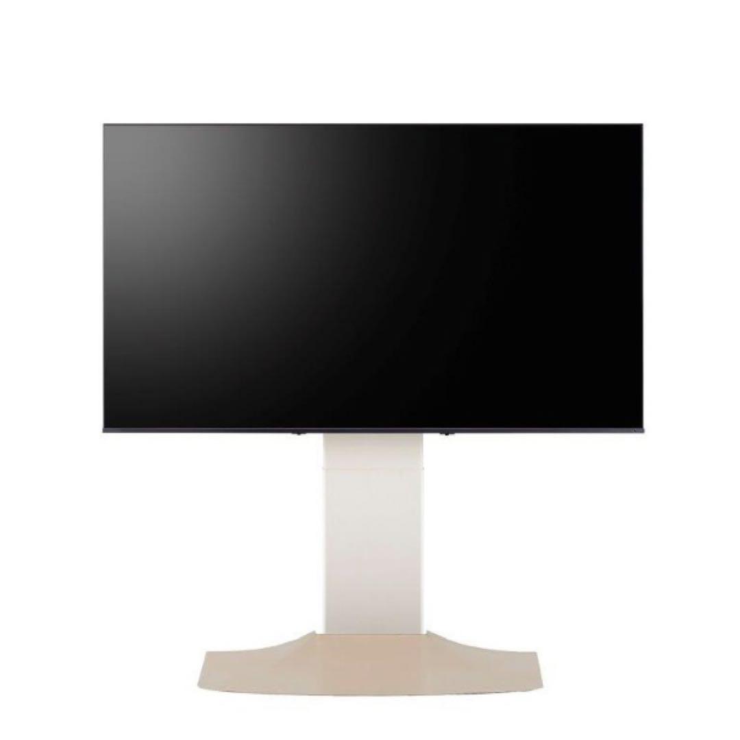 48～77V型対応 壁寄せテレビスタンド WS-F820-WN