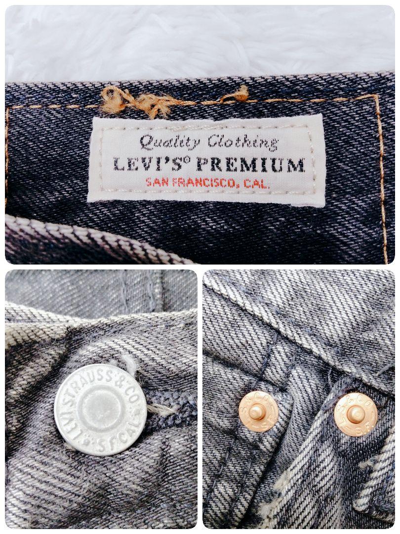 ✨新品未使用✨Levi’s501 '54 ブラック ダメージ加工 グランジ