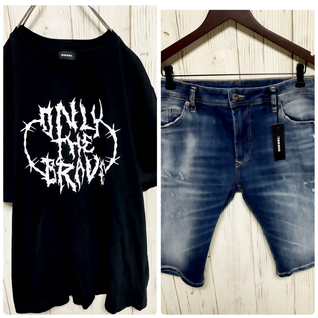 DIESEL Ｔシャツ　ショートパンツ