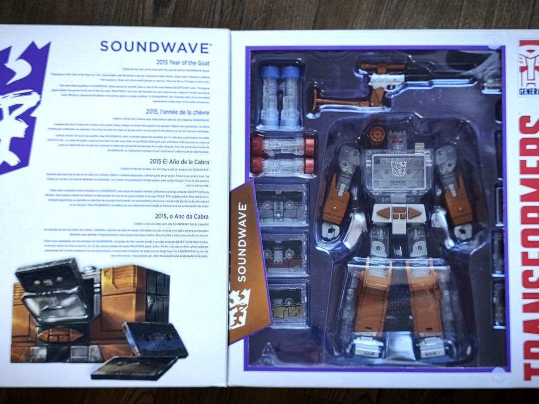 プラチナエディションイヤー オブザゴート】サウンドウェーブ【未年限定】 プラチナエディションイヤー オブザゴート】サウンドウェーブ【未年限定】