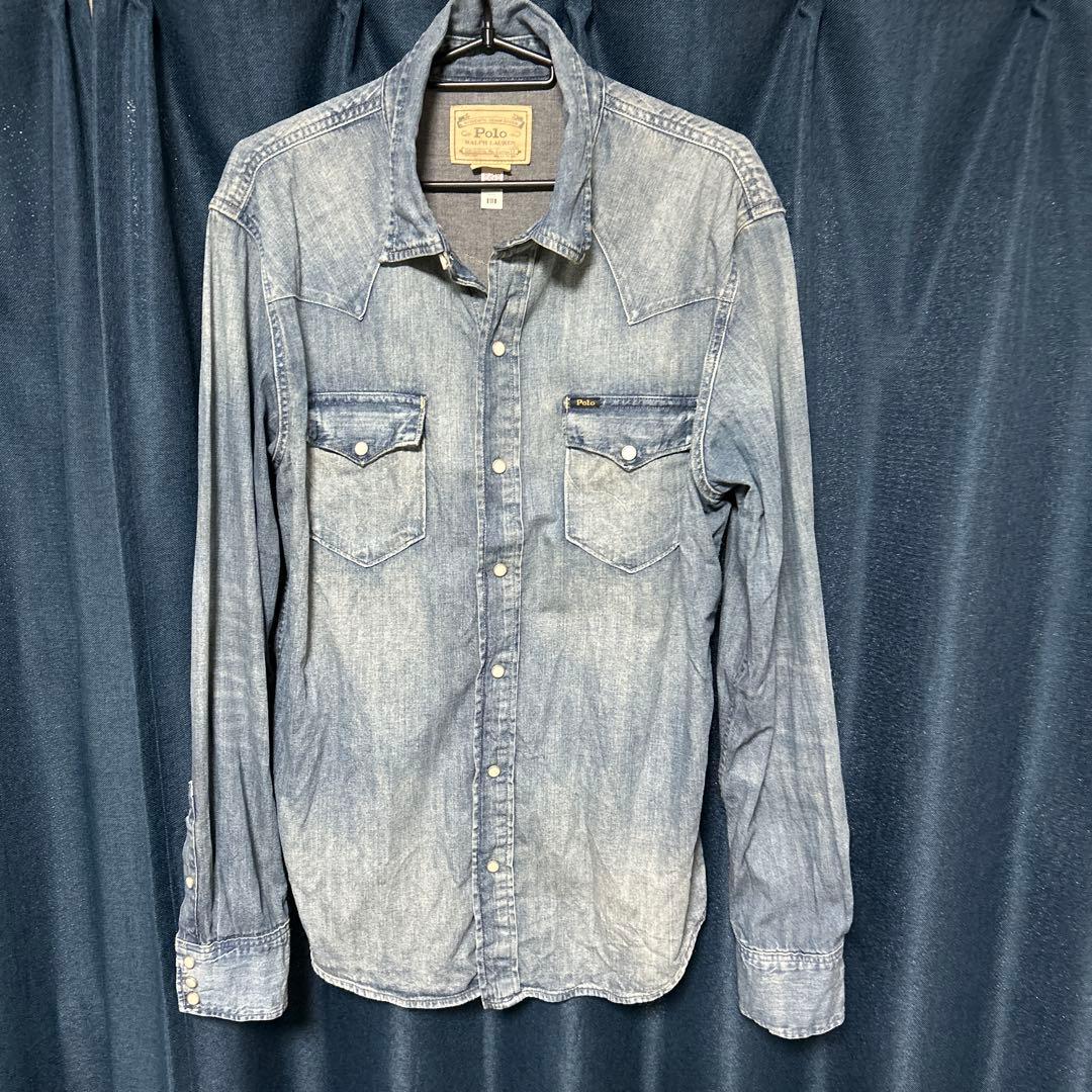 Polo Ralph Lauren デニムシャツ MサイズM・POLO RALPH LAUREN