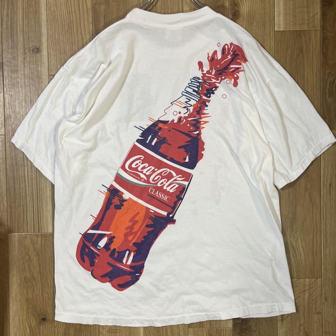 コカ・コーラ　Tシャツ　両面プリント