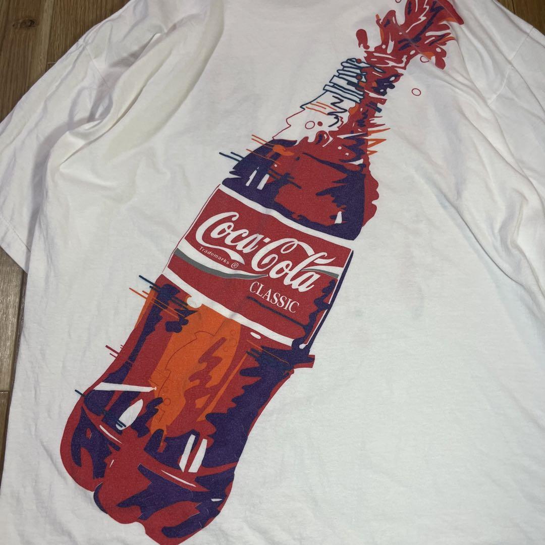 コカ・コーラ　Tシャツ　両面プリント