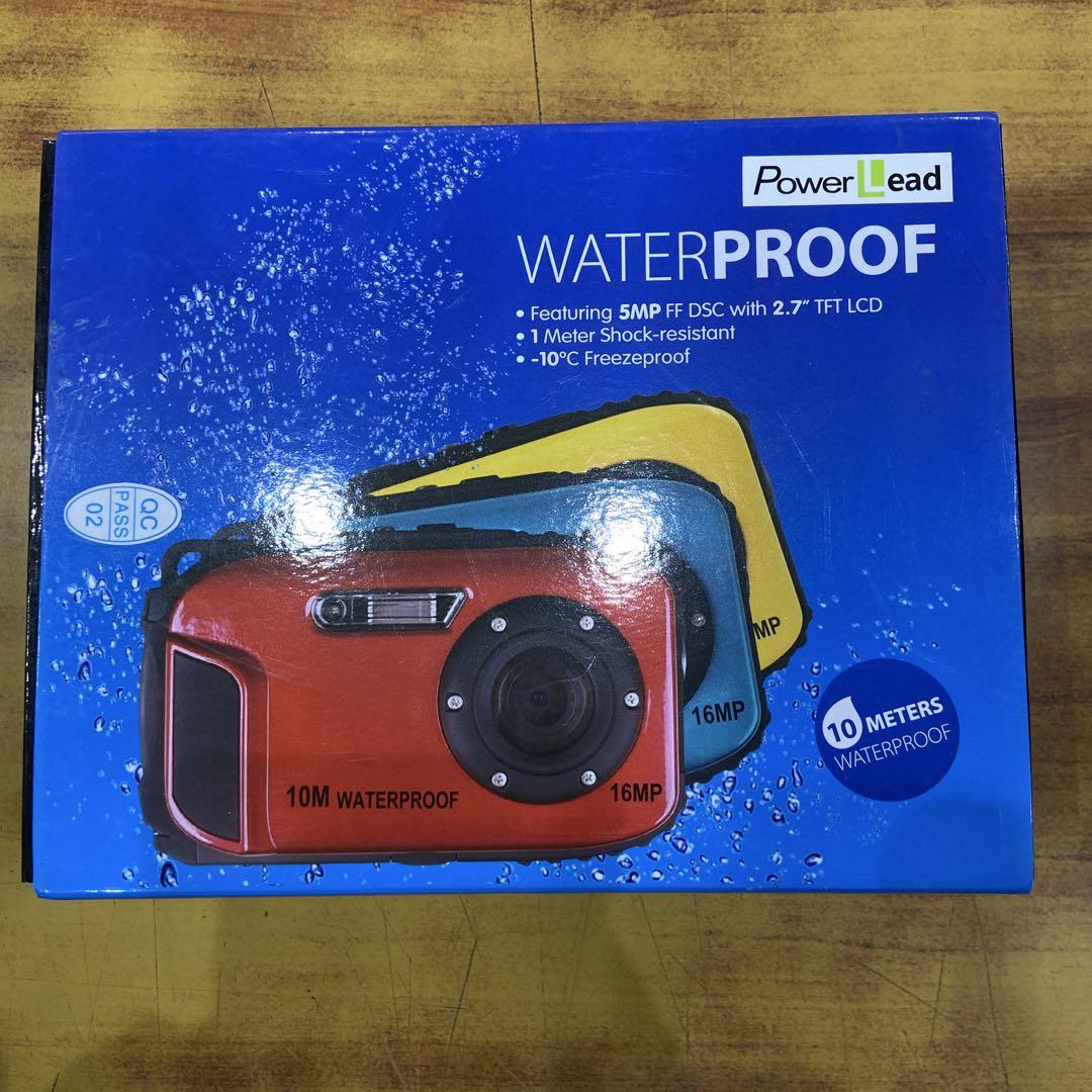 PowerLead 防水カメラ 16MP 10メートル防水 7,055円