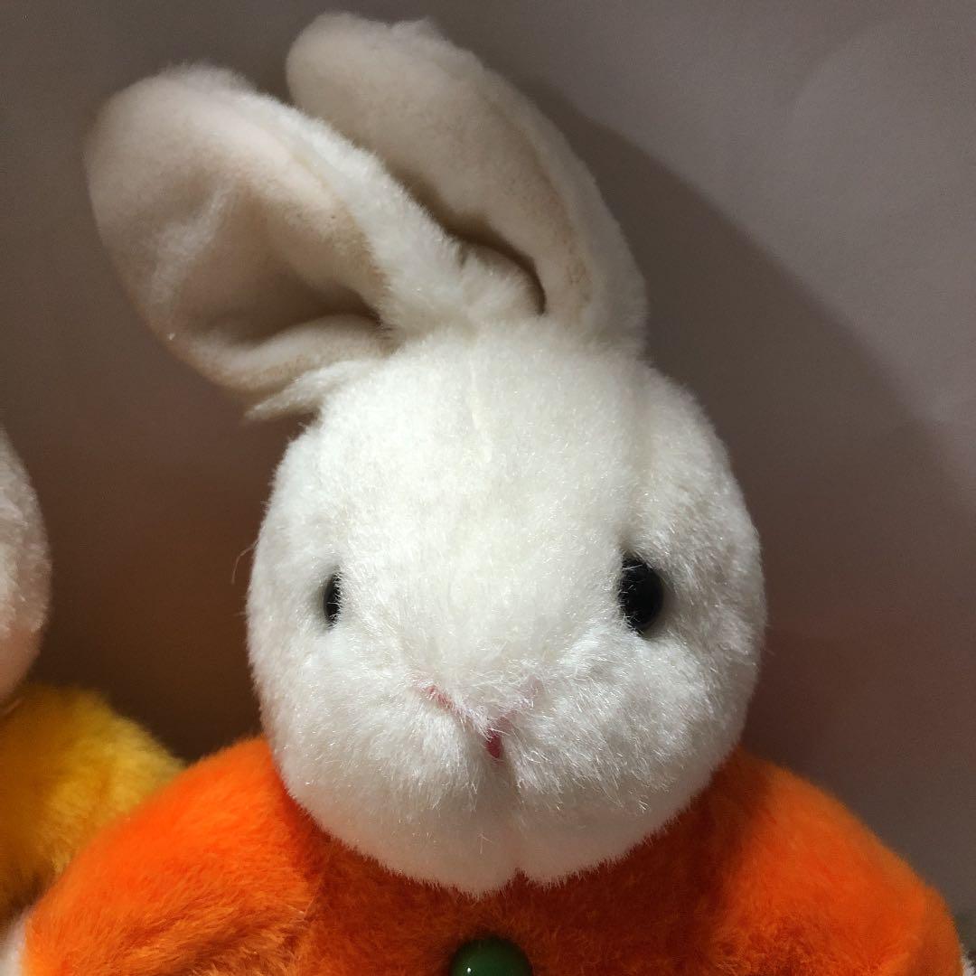 レトロ　ヒロクンハウス　クマ＆ウサギ　ぬいぐるみ　中古品 レトロ ヒロクンハウス クマ＆ウサギ ぬいぐるみ 中古品 - メルカリ