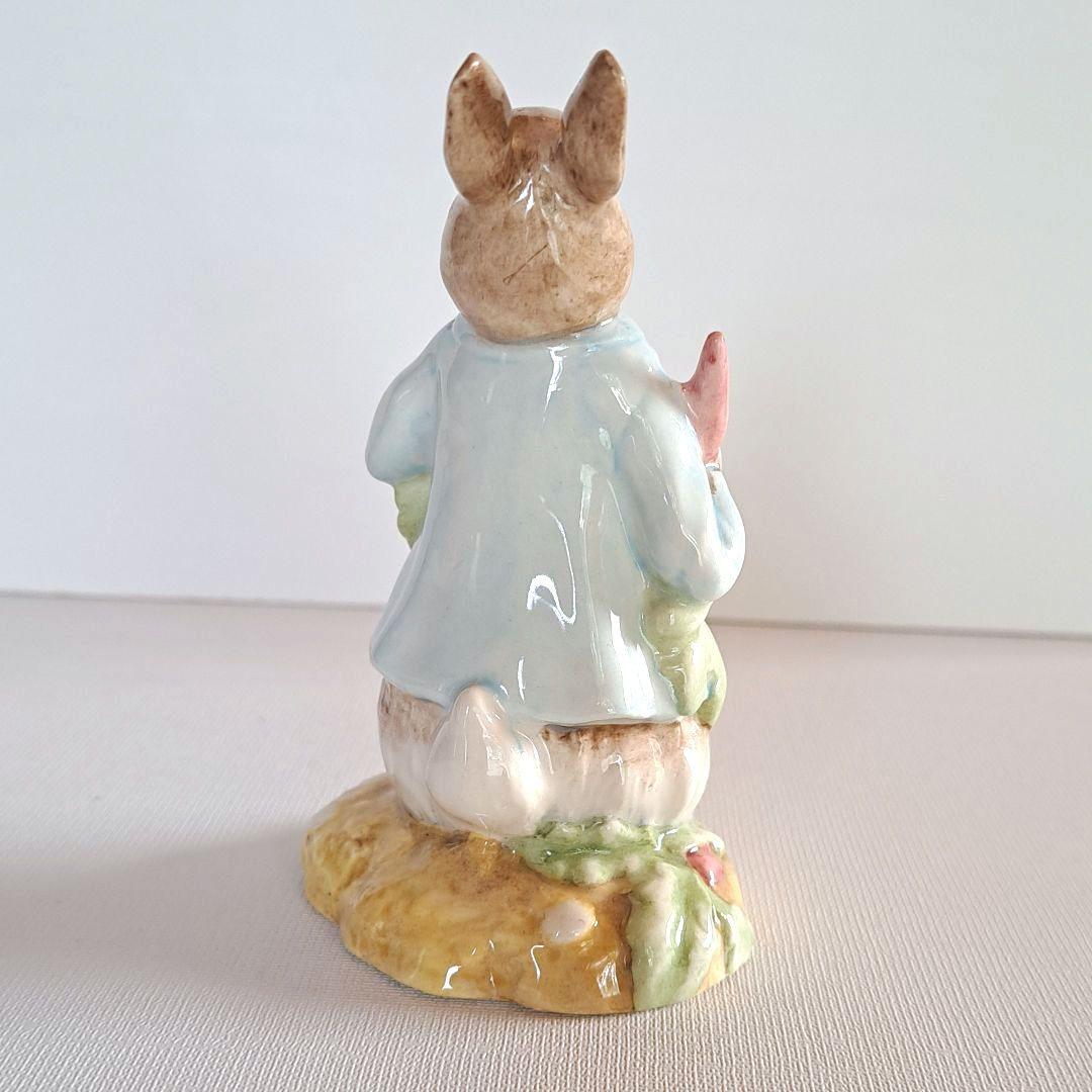 美品ピーターラビット【ロイヤルアルバート】置物 フィギュリン
