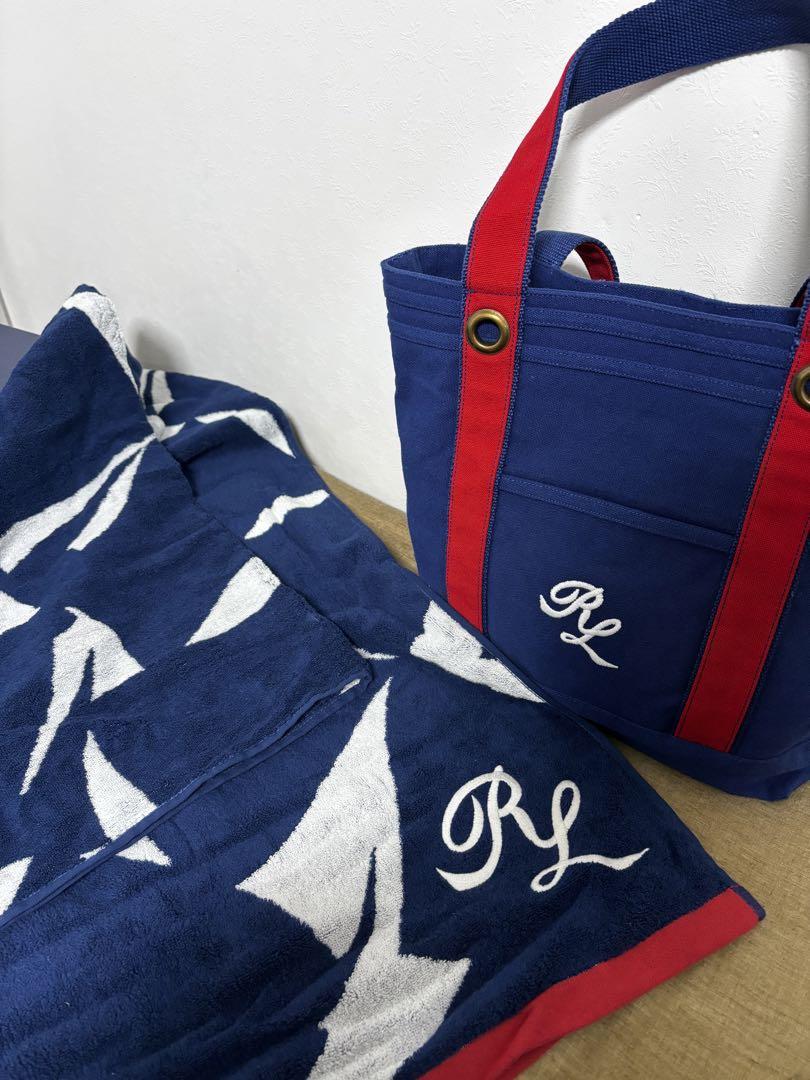 Polo Ralphlaurenトートバッグビーチタオルセット