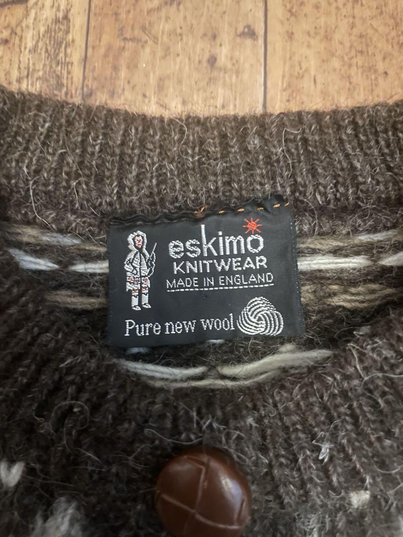 トップス eskimo KNITWEAR Nordic cardigan