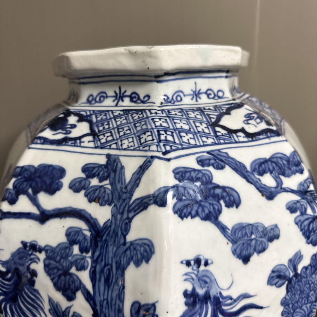 ★未使用　景徳鎮　有名作家物　大鉢★ ☆未使用 景徳鎮 有名作家物 大鉢☆