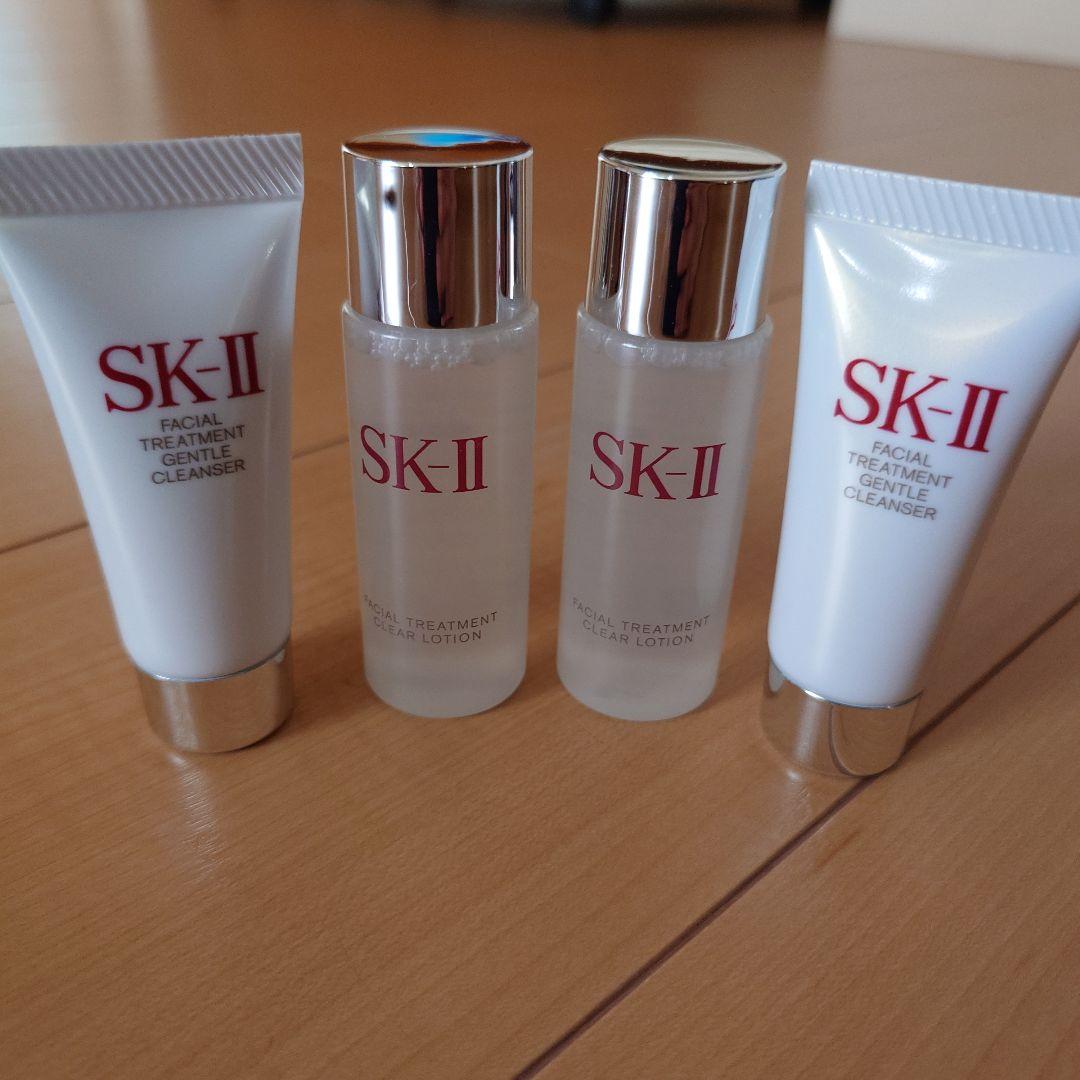 SK-II フェイシャルトリートメントクレンザー、ふきとり用化粧水