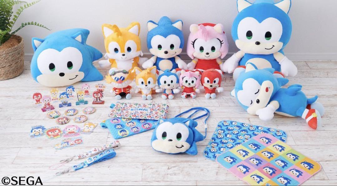 SONIC＆FRIENDS ソニック＆フレンズ マスコット ぬいぐるみ