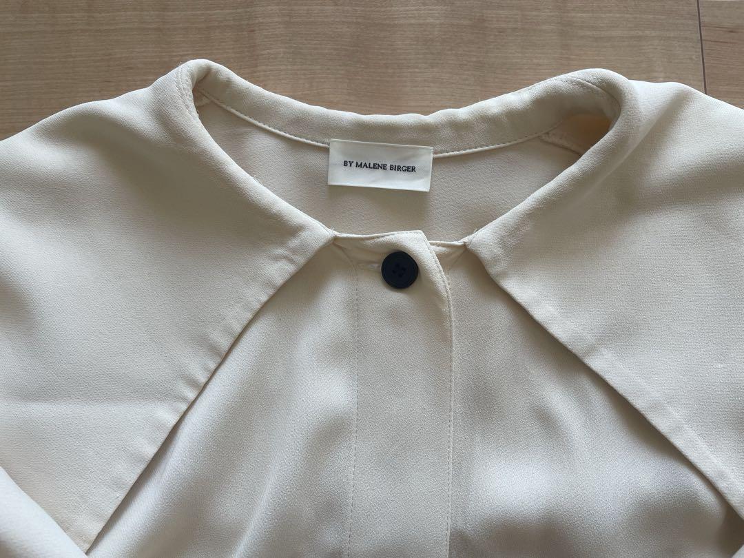 セール】 BY MALENE BIRGER FREIAS レーヨン ビッグカラー
