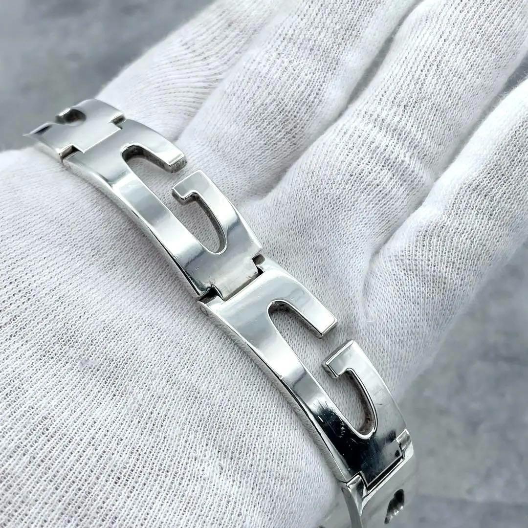 【アーカイブ】GUCCI Gモチーフ カットアウト ブレスレット トムフォード期