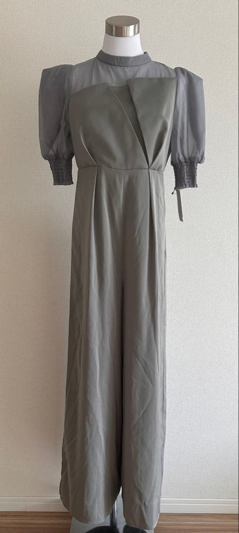 新品♥リルア訳あり結婚式 お呼ばれ 二次会 オシャレ シフォンスリーブロンパース 新品♥リルア訳あり結婚式 お呼ばれ 二次会 オシャレ シフォンスリーブロンパース