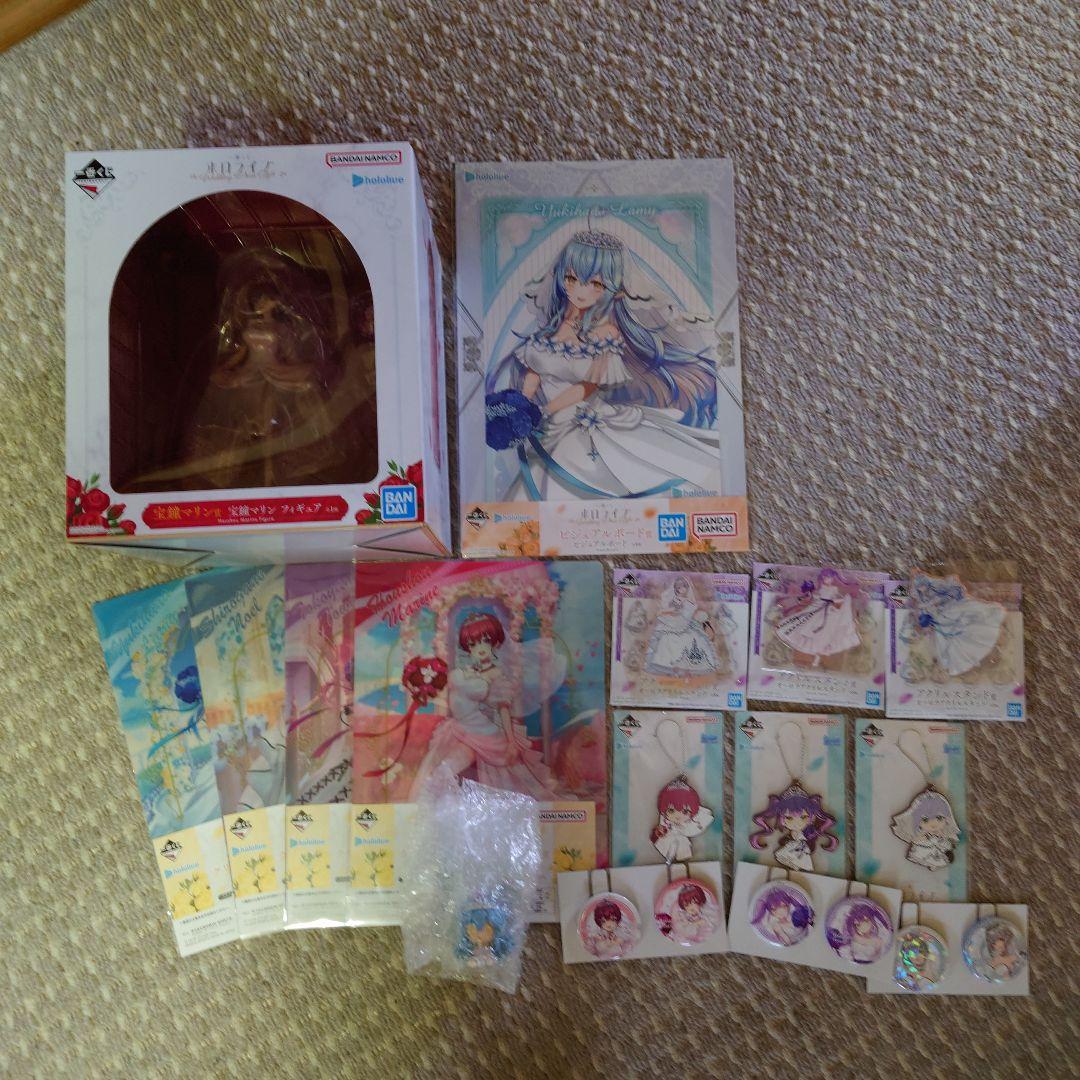 一番くじ ホロライブ 　宝鐘マリン賞 宝鐘マリン フィギュア他
