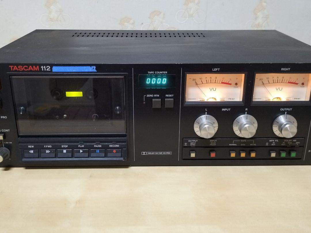 TASCAM 112 テープデッキ TASCAM 112 テープデッキ