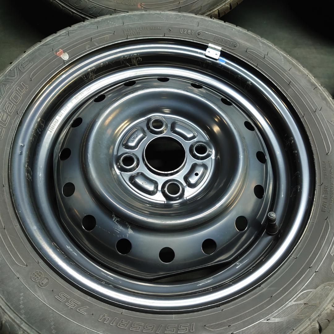 スズキ純正 155/65R14 モコ ルークス ラパン ワゴンR スペーシア