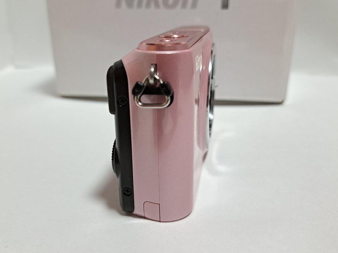 【シャッター数1380回】Nikon 1 S1 ピンク 本体とケース・元箱付き！ シャッター数1380回】Nikon 1 S1 ピンク 本体とケース・元箱付き