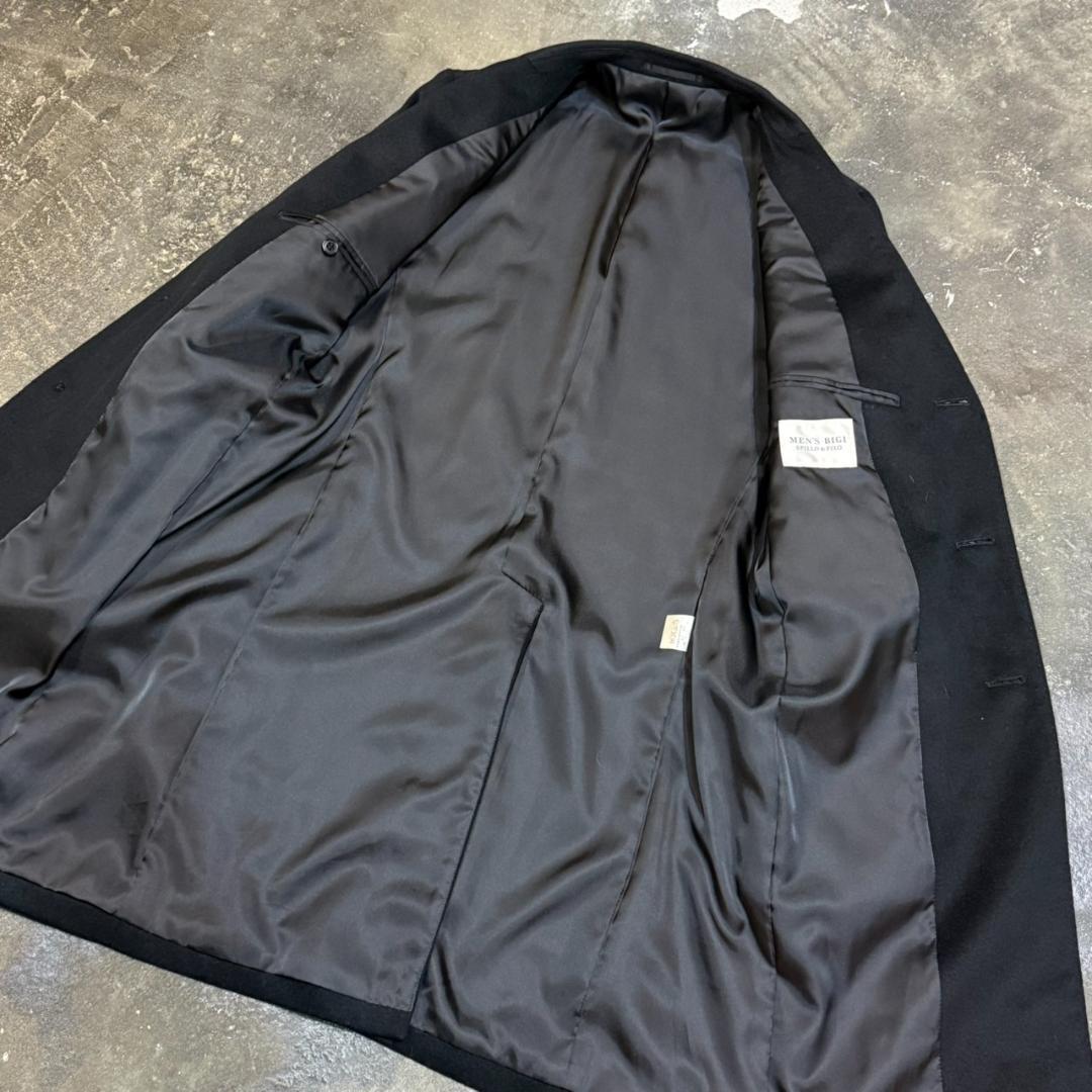 MEN'S BIGI メンズビギ カシミヤ混ウールチェスターコート L