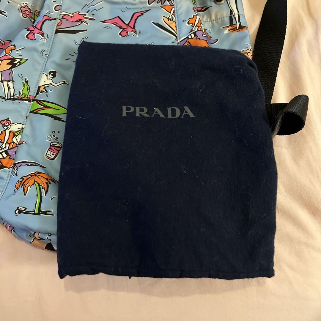PRADA サーフ柄 リュック