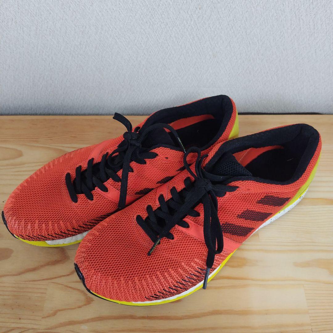 adizero 匠禅　ランニングシューズ オレンジ/イエロー　27.5cm