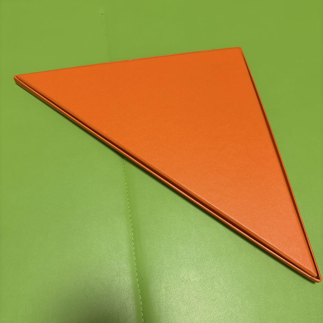 HERMES エルメス スカーフ ツイリー 三角 ピンク