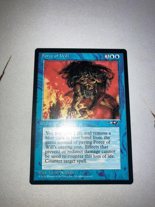 MTG  Force of Will  意志の力
