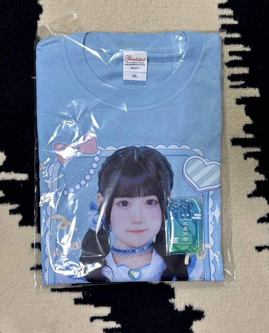 武道館 虹羽みに A賞 実写Tシャツ