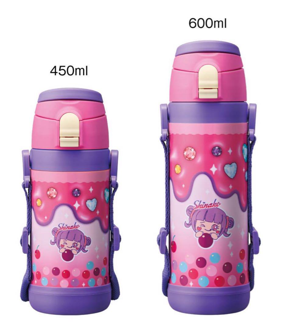 しなこちゃん×sokomoそこまで洗える3WAYキッズボトル 450ml しなこ