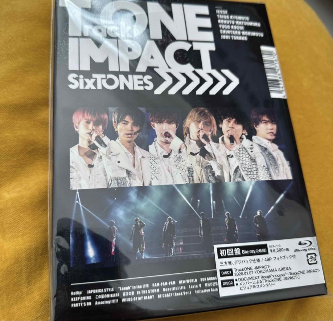 SixTONES TrackONE IMPACT Blu-ray セット SixTONES/TrackONE-IMPACT-初回盤・2枚組〉Blu-ray - メルカリ