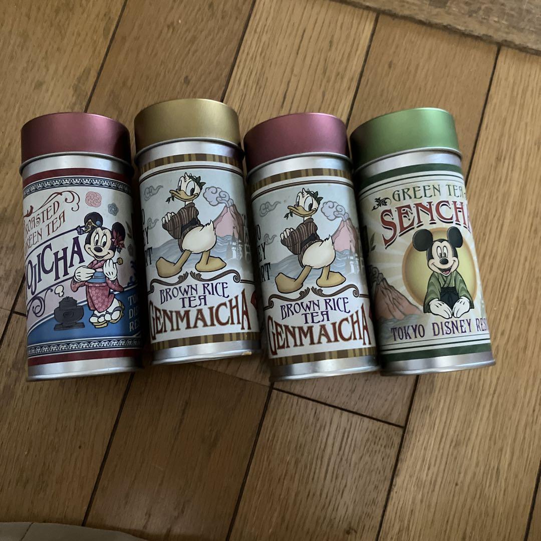 ディズニー お茶缶 茶筒 《空き缶》3種セット - メルカリ