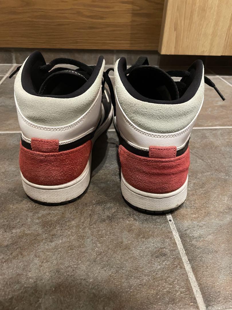 Nike Air Jordan 1 Mid SE Black/Red/White