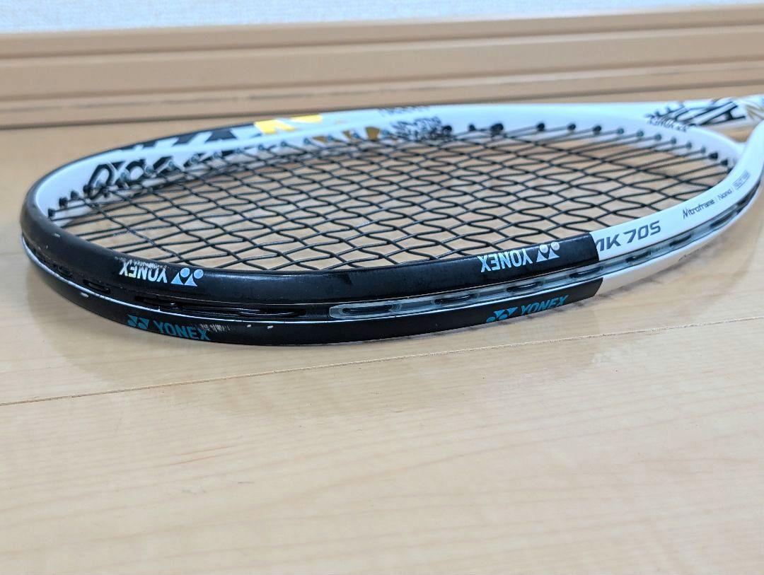 【極美品】YONEX GEOBREAK 70S G1 マットホワイト 軟式テニス