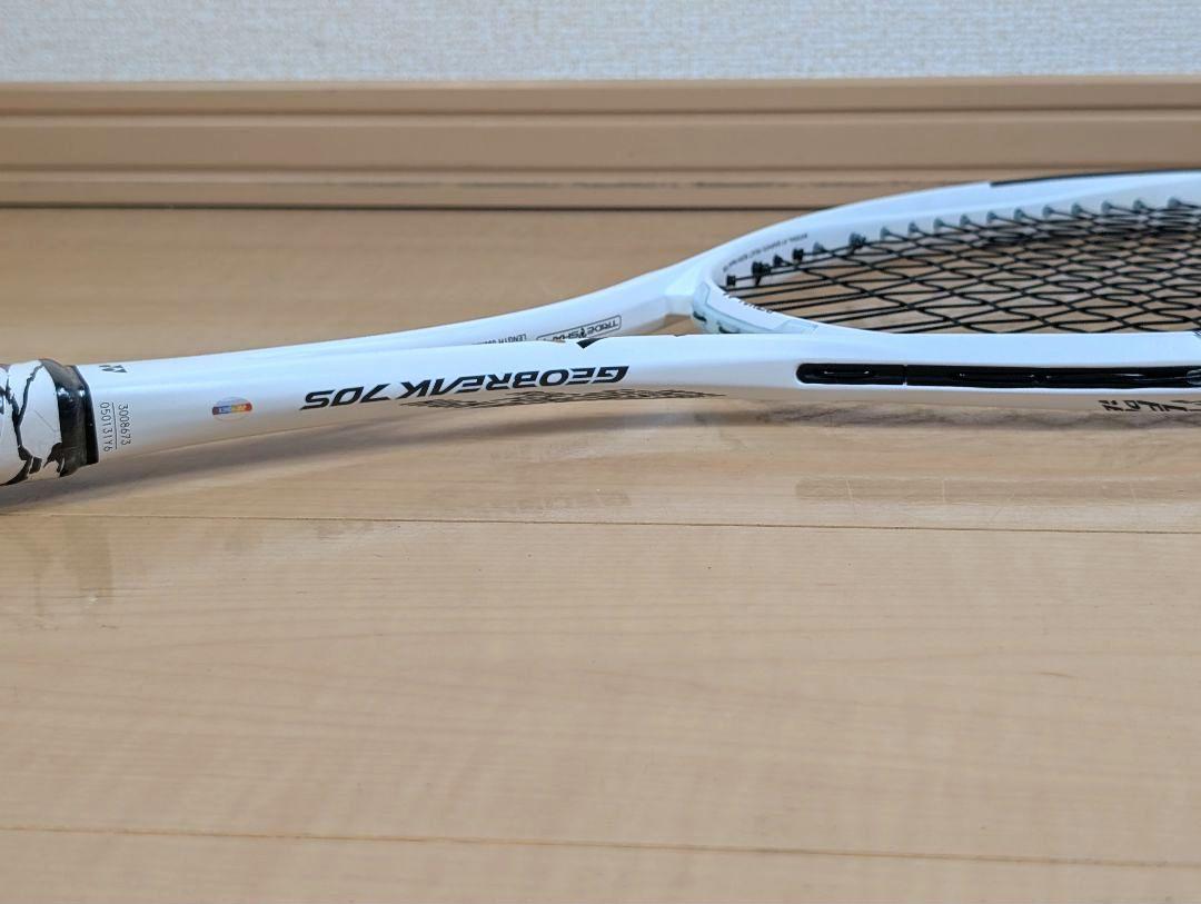 【極美品】YONEX GEOBREAK 70S G1 マットホワイト 軟式テニス
