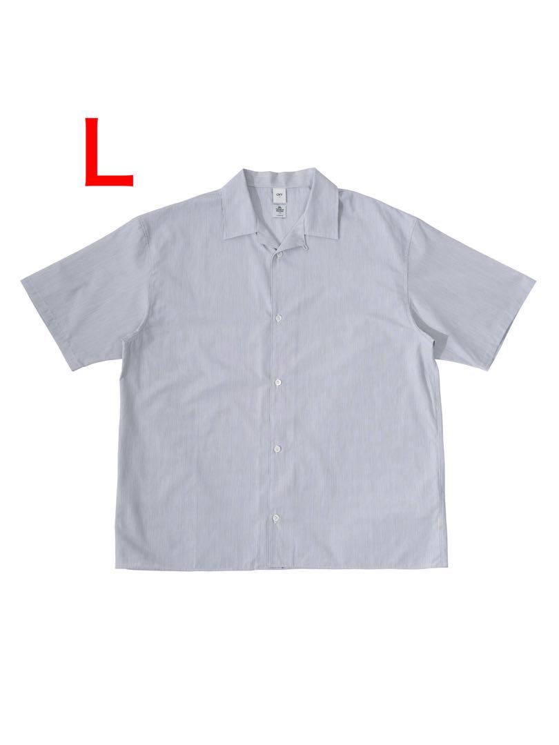 【ほぼ新品】OVYオープンカラーシャツL