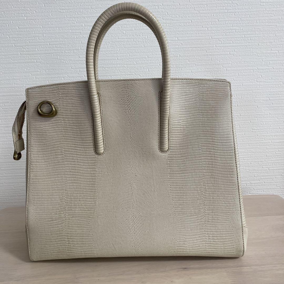 【超美品】TOFF & LOADSTONE ハンドバッグ牛革