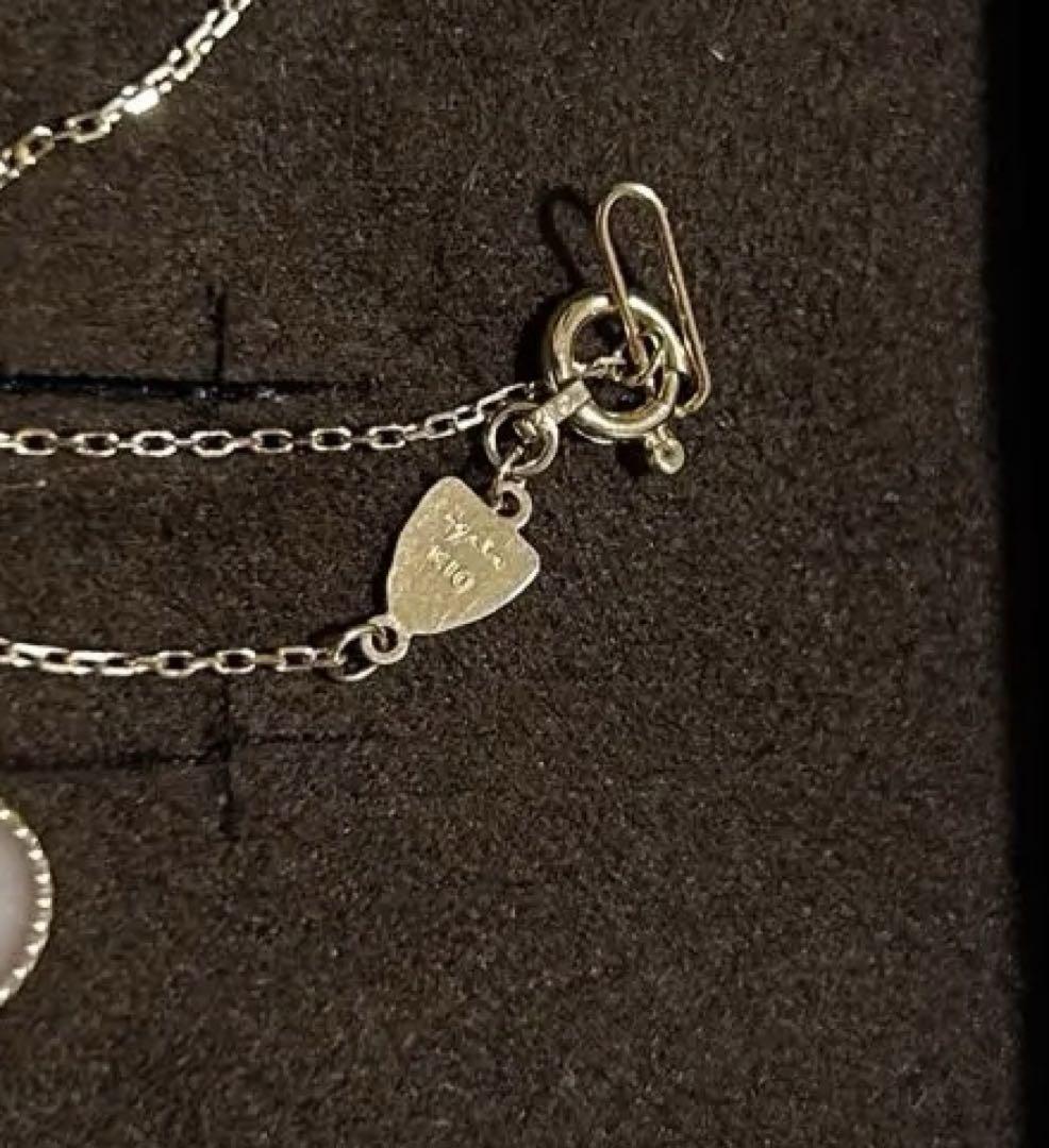 agate 10k ネックレス