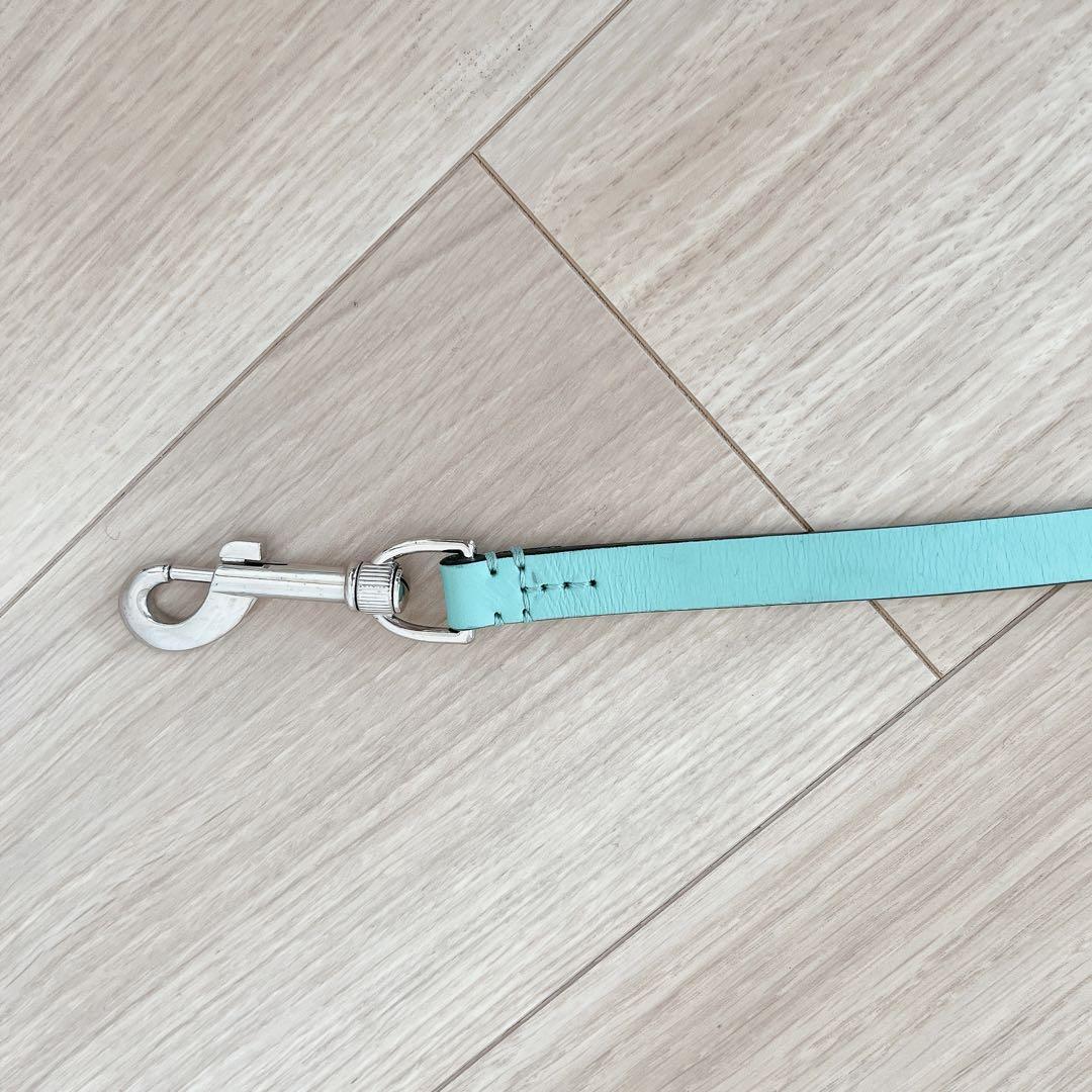 Tiffany & Co. ティファニー 首輪 カラー リード リーシュ 犬　S