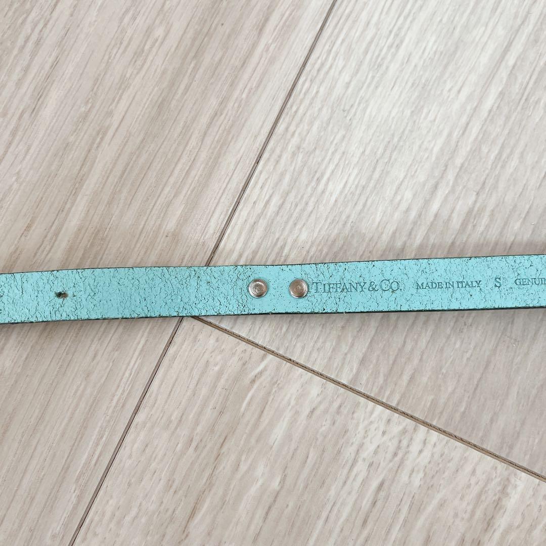 Tiffany & Co. ティファニー 首輪 カラー リード リーシュ 犬　S