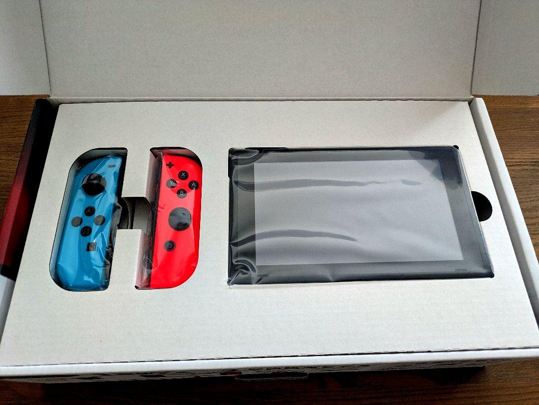 【新品未使用】Nintendo Switch ネオンブルー/レッド 本体