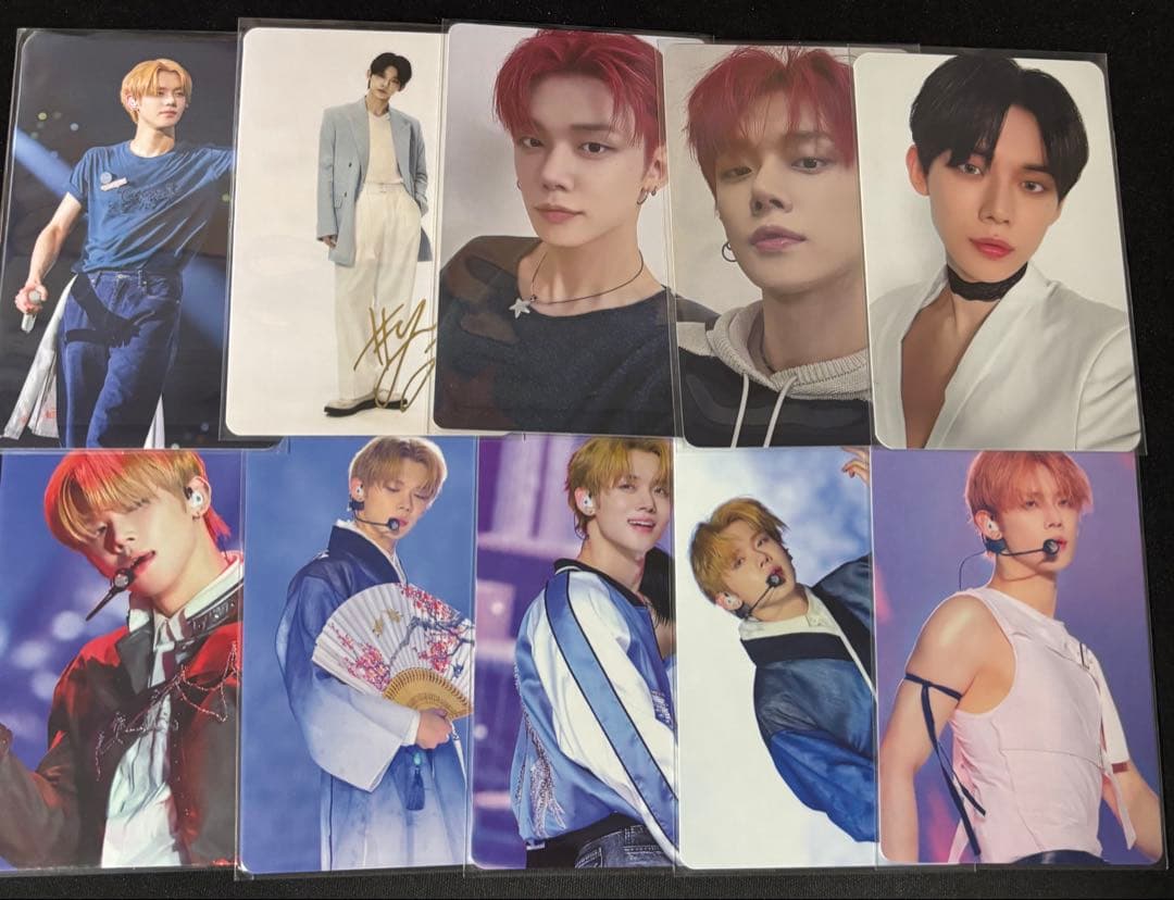 TXT ヨンジュン トレカセット fc特典など