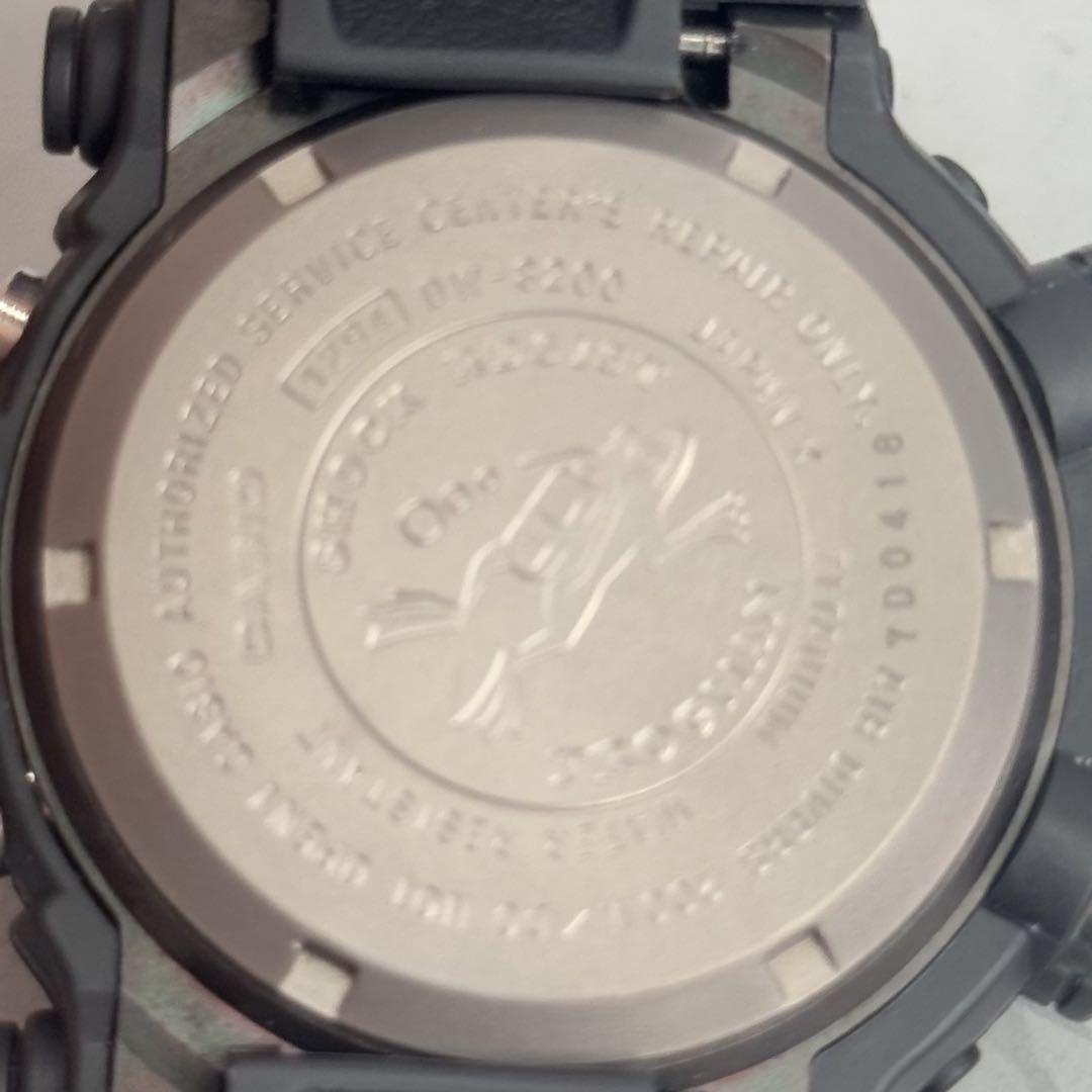 未使用極美品 箱説付 G-SHOCK DW-8200Z フロッグマン ブラック