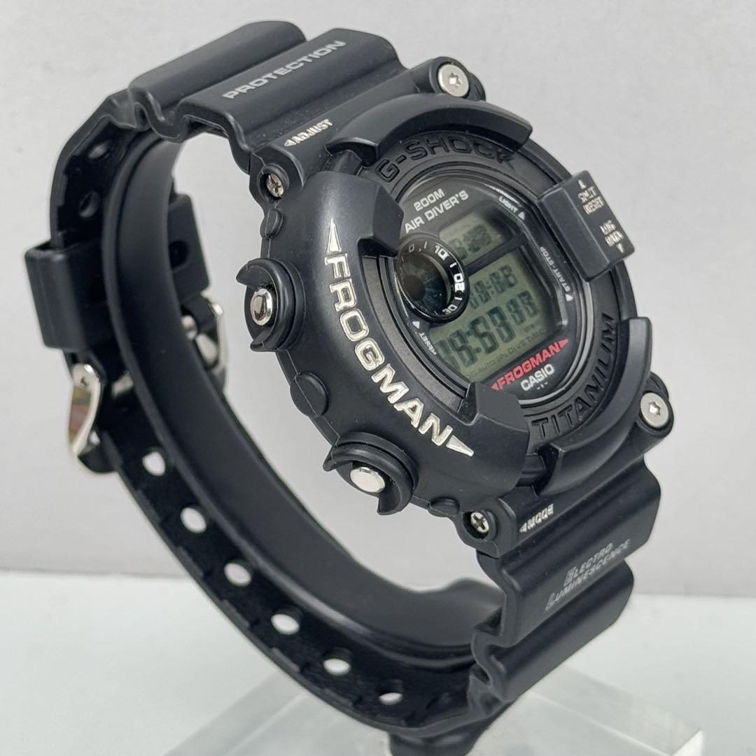 公式限定 福袋 - 公式通販オンラインショップ 箱説付 未使用極美品 G-SHOCK ブラック フロッグマン DW-8200Z 時計