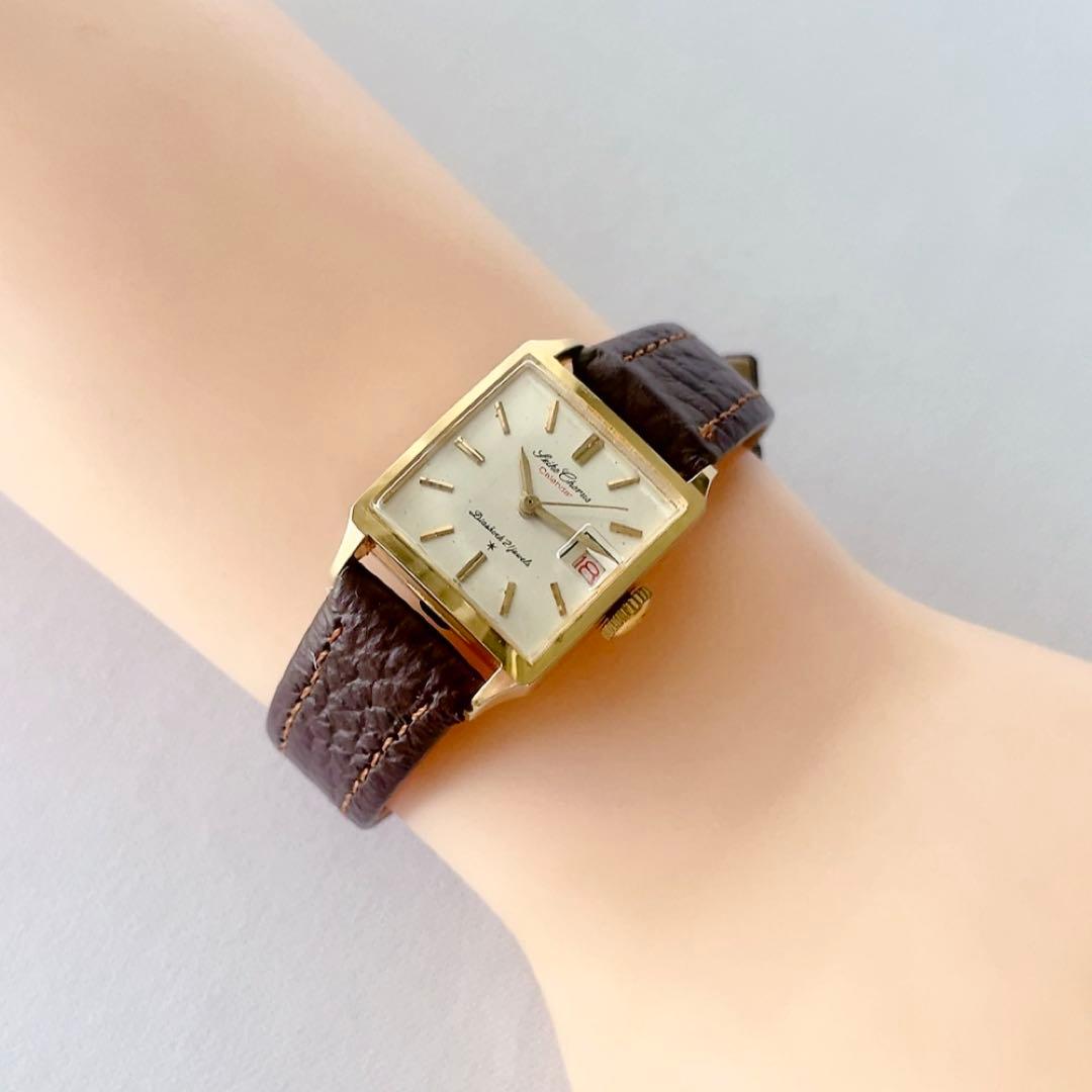 SEIKO Chorus 21石 レディース手巻き腕時計 稼動品 昭和レトロ♪ SEIKO Chorus 21石 レディース手巻き腕時計 稼動品 昭和レトロ♪