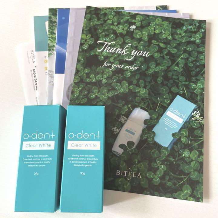 o-dent clear white オーデントクリア ホワイト 2本 o-dent clear white オーデントクリア ホワイト 2本
