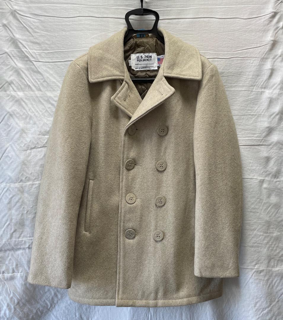 USA製 Schott 740N ショット Pコート サイズ36 クリーニング済