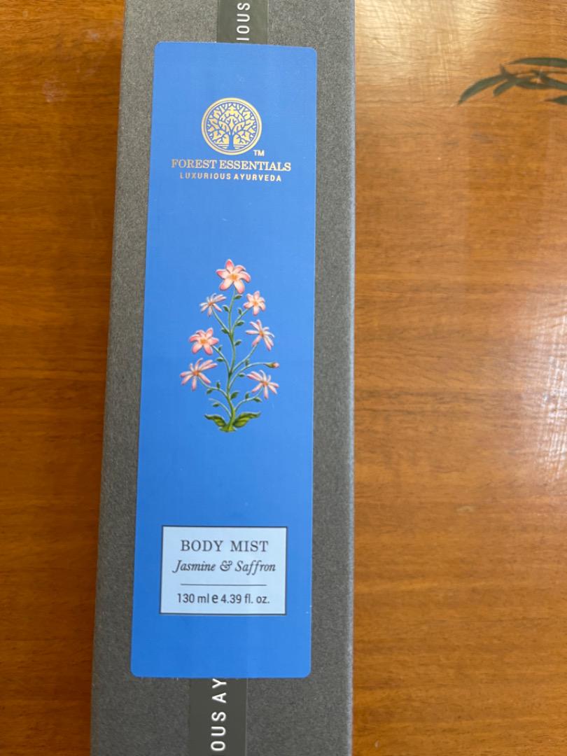 新品 Forest Essentials ジャスミン＆サフロン ボディーミスト