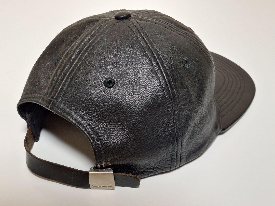 帽子 Supreme Leather Classic Logo 6 Panel Cap Supreme - Leather Classic Logo 6-Panel - UG.SHAFT